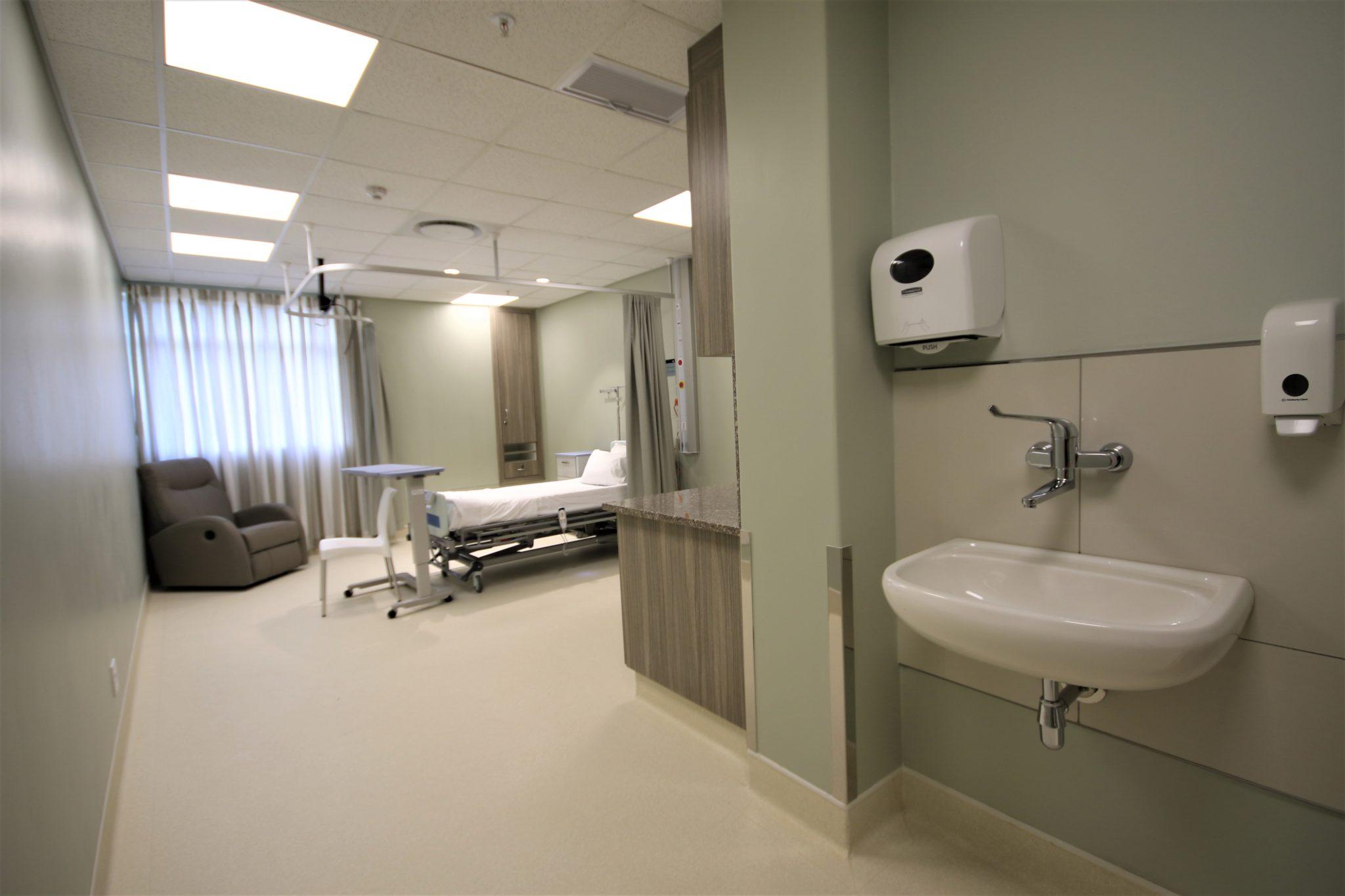 Private patient ward at Shelly Beach Hospital