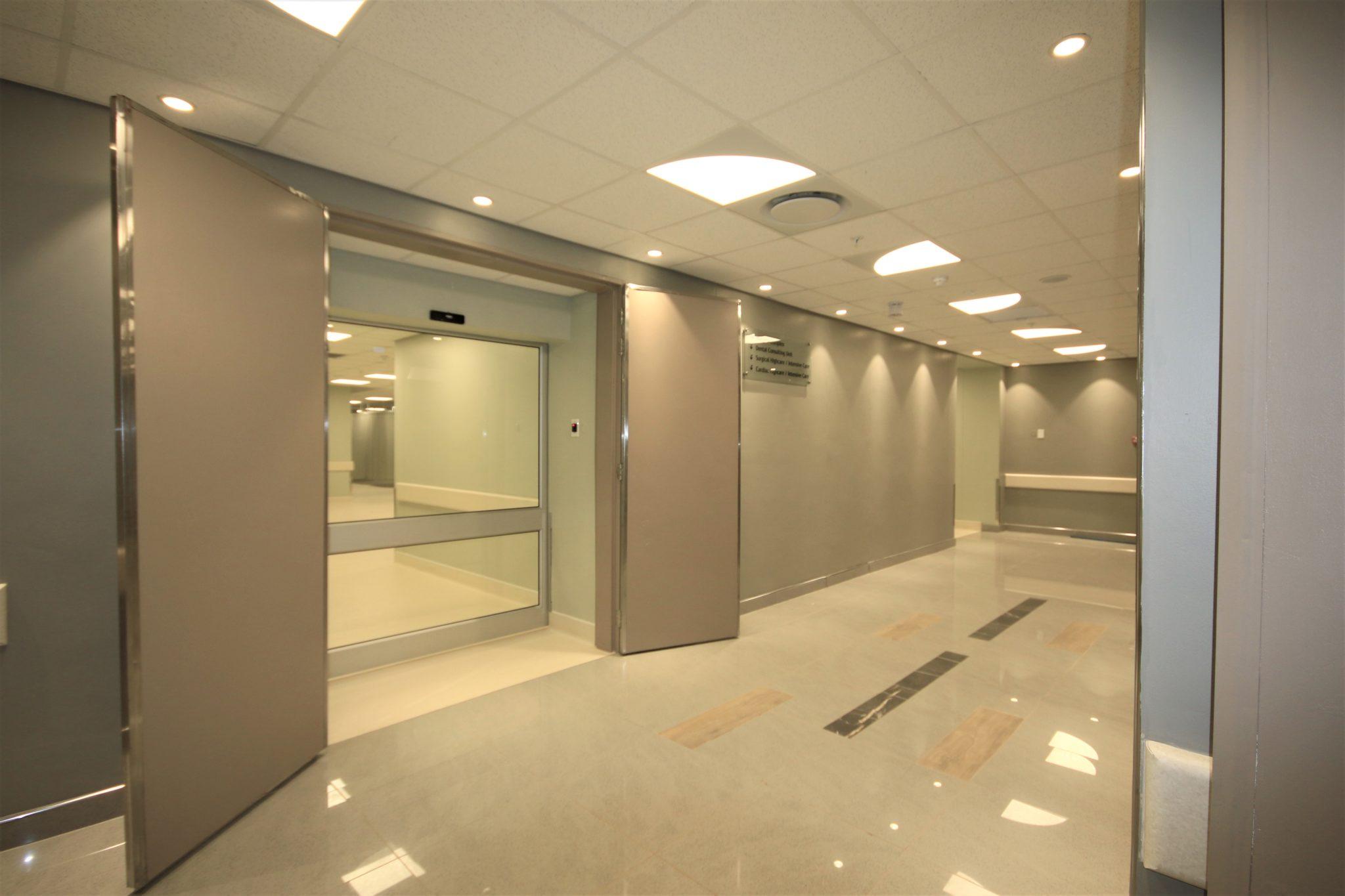 Controlled access clinical areas at Shelly Beach Hospital